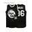 Men'S # 96 Black Basketball Shirt V-neck Design Breathable Polyester Fiber Suitable For Training, Competition, And Casual Wear Size S-3XL