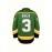 3 Ross The BOSS Rhea Hockey Jersey for Men, ST John's Shamrocks Stitched with EMHL Patch Green Black