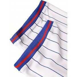 Men's #82 Benchwarmers Vintage Baseball Jersey - Reedy Richie Goodman Pinstriped Retro Sports Shirt, Moisture-Wicking Polyester, Loose Fit for Parties, Casual & Athletic Wear