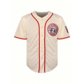 #43 City Of Rockford Peaches A League Of Their Own Movie Men'S Baseball Jersey Stitched