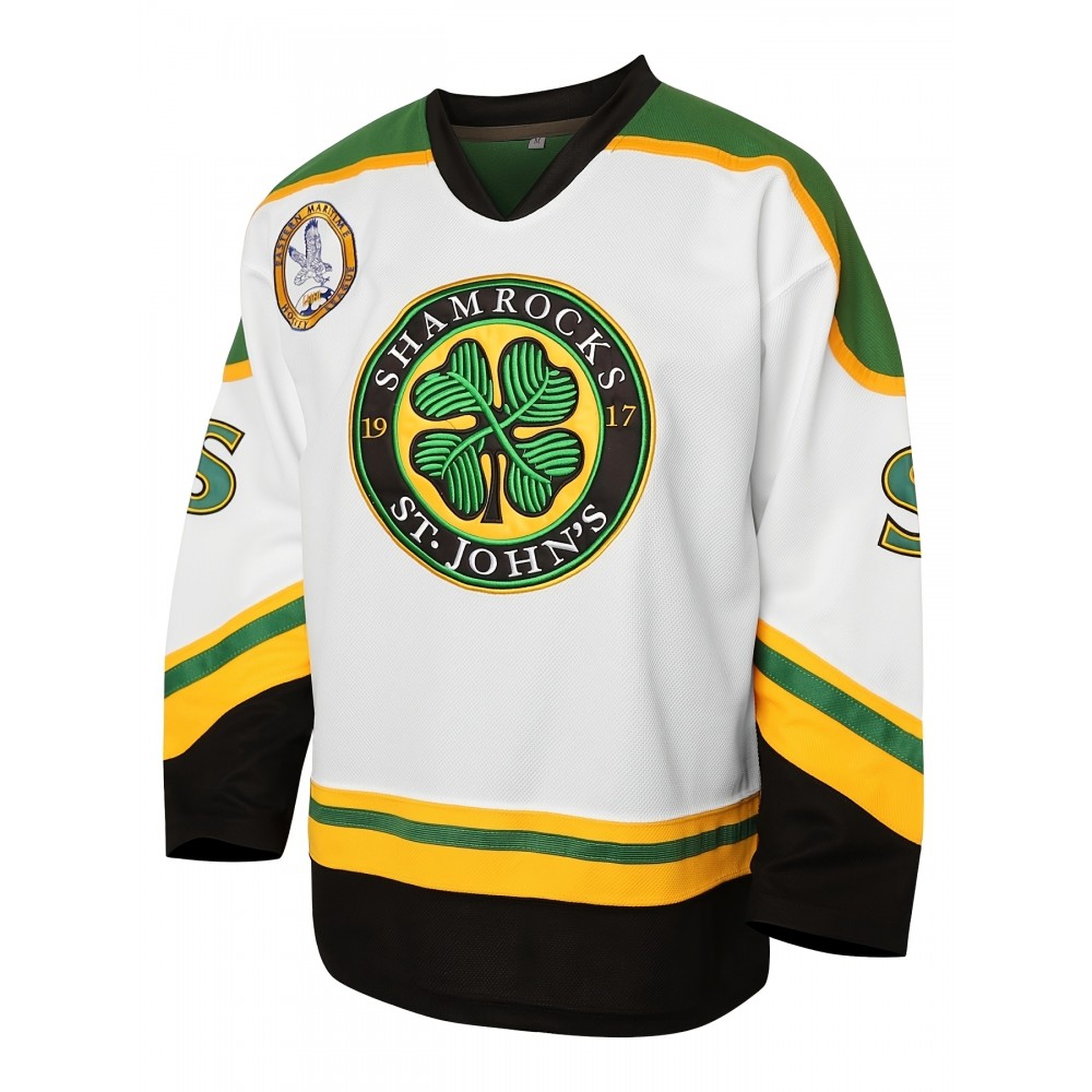 3 Ross The BOSS Rhea Hockey Jersey For Men, ST John'S Shamrocks Stitched With EMHL Patch