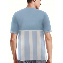 COPA AMERICA 2024 Professional Sports Fabric Men's Creative Pattern Print Soccer Jersey T-shirt