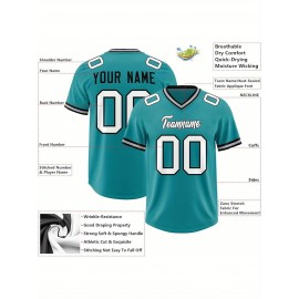 Custom Football Jersey Personalized with Team Name & Number - Women's Large Size Sports Shirt, Navy Blue & Red Color Scheme, Non-Stretch Fabric for Soccer, Team Uniforms, Gifts - Easy-Care Athletic Apparel, Sleeve Stripes, Detailing