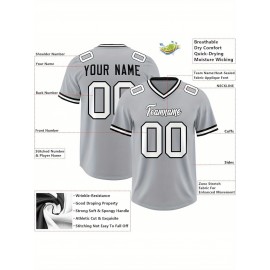 Custom Football Jersey Personalized with Team Name & Number - Women's Large Size Sports Shirt, Navy Blue & Red Color Scheme, Non-Stretch Fabric for Soccer, Team Uniforms, Gifts - Easy-Care Athletic Apparel, Sleeve Stripes, Detailing