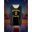 Customizable Kids Basketball Jersey Top with Name and Number - Breathable Polyester Mesh Tank Top for Sports, Training, Outdoor Activities - Unisex, All-Season, Washable, Knit Fabric, Loose Fit