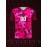 V-neck children's football shirt tops with custom name and number comfortable fit sports leisure outdoor running